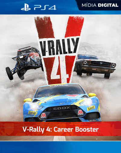 V-RALLY 4 PS4 Mídia Digital