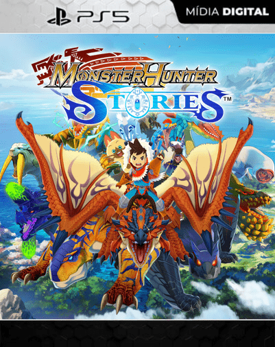 Monster Hunter Stories PS5 Mídia Digital
