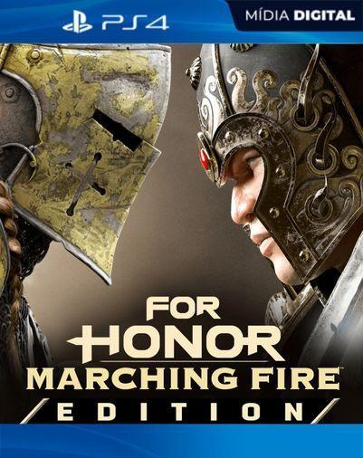 For Honor Marching Fire Edition PS4 Mídia Digital