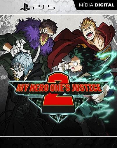MY HERO ONE’S JUSTICE 2 PS5 Mídia Digital