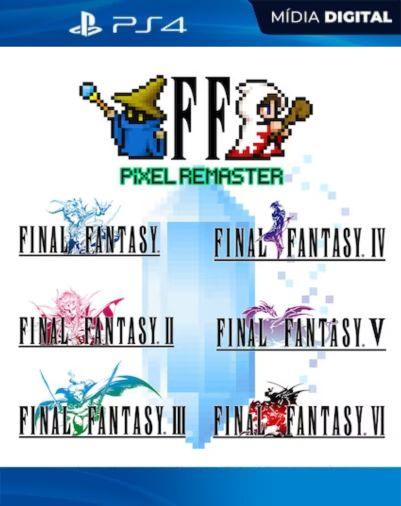 FINAL FANTASY I–VI Bundle PS4 Mídia Digital