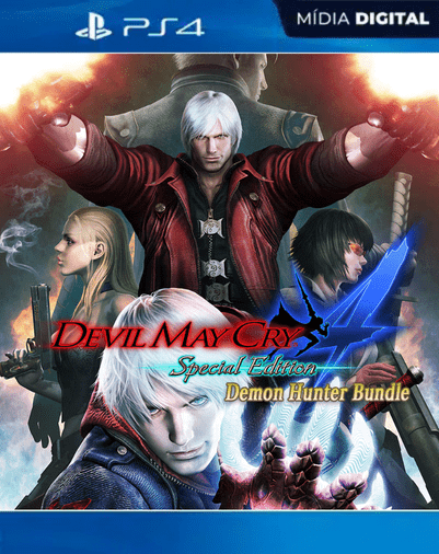 DMC4SE Demon Hunter Bundle Ps4 Mídia Digital