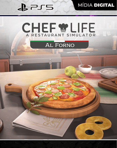Chef Life – AL FORNO PACK Mídia Digital PS5