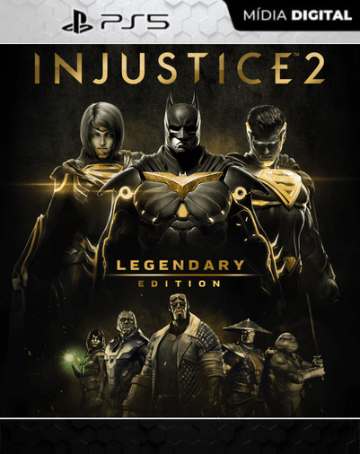 Injustice 2 Legendary Edition PS5 Mídia Digital