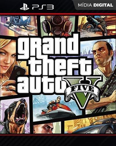 GTA V – Grand Theft Auto 5 PS3 Mídia Digital
