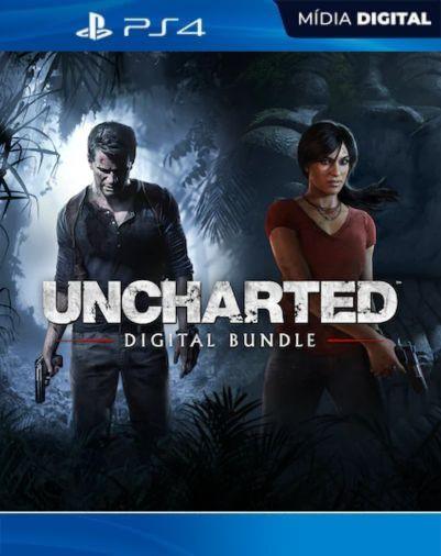 PACOTE UNCHARTED 4: A Thief’s End e UNCHARTED: The Lost Legacy PS4 Mídia Digital