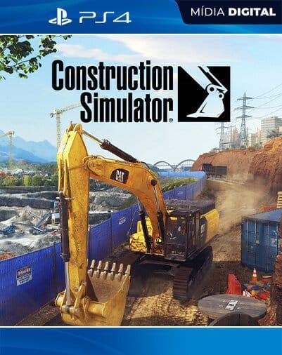 Construction Simulator PS4 Mídia Digital
