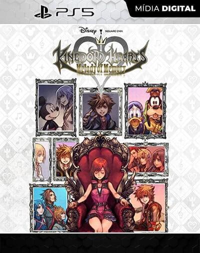 KINGDOM HEARTS Melody of Memory PS5 Mídia Digital