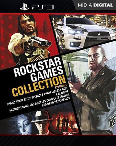 Rockstar Games Collection Edition 1 Playstation 3 Mídia Digital