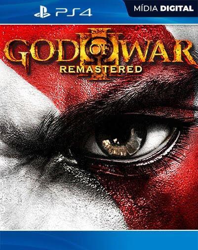 God of War III Remastered PS4 Mídia Digital