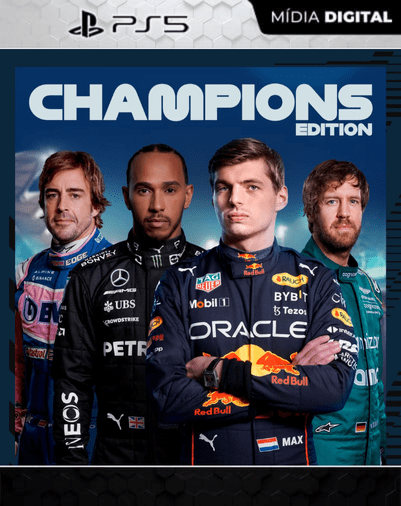 F1 22 Edição dos Campeões PS5 Mídia Digital