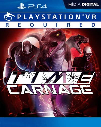 Time Carnage PSVR Mídia Digital