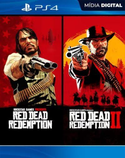 Red Dead Redemption & Red Dead Redemption 2 Bundle – PS4 – Mídia Digital