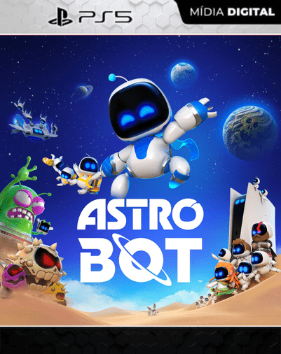 ASTRO BOT Ps5 Mídia Digital