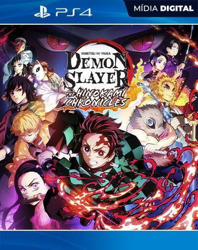 Demon Slayer Kimetsu no YaibaThe Hinokami Chronicles PS4 Mídia Digital