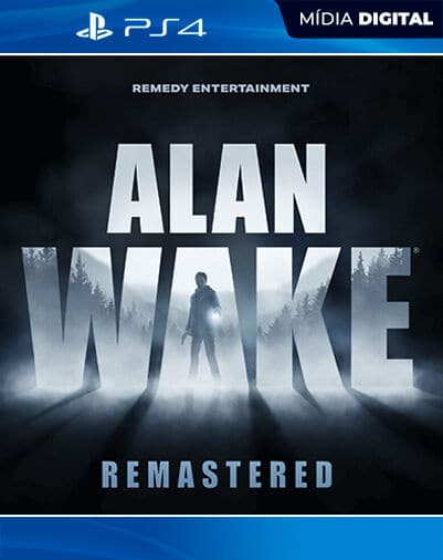 Alan Wake Remastered PS4 em mídia digital PSN