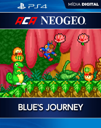 ACA NEOGEO BLUE’S JOURNEY PS4 Mídia Digital