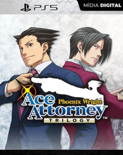 Phoenix Wright: Ace Attorney Trilogy PS5 Mídia DIgital