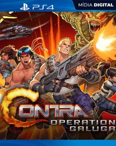 Contra Operation Galuga PS4 Mídia Digital