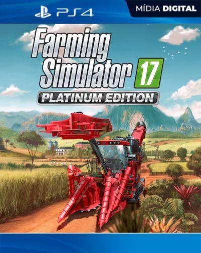 Farming Simulator 17 – Platinum Edition PS4 Mídia Digital