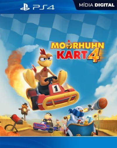 Moorhuhn Kart 4 PS4 Mídia Digital