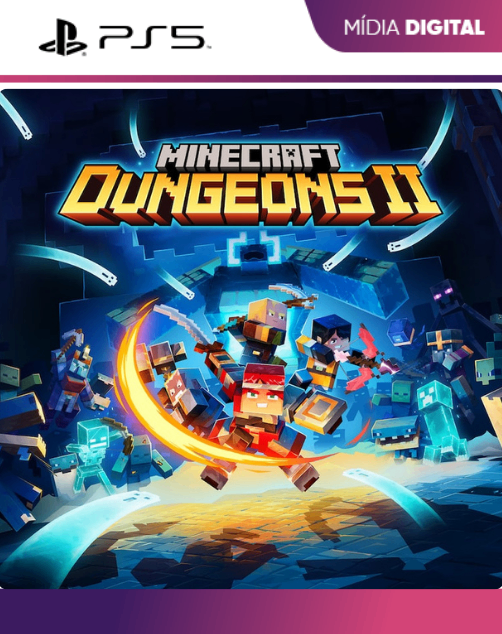 Minecraft Dungeons 2 PS5 Mídia Digital