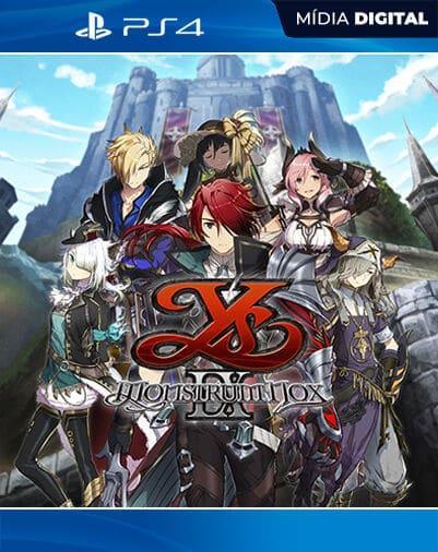 Ys IX: Monstrum Nox Playstation 4 Mídia Digital