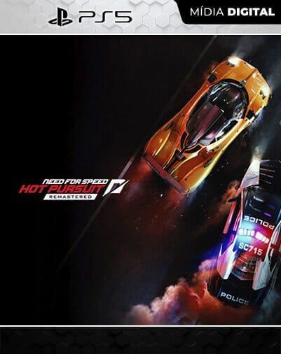 Need for Speed Hot Pursuit Remastered Edition PS5 Mídia Digital