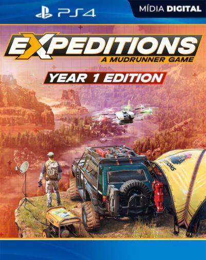 Expeditions: A MudRunner Game – Year 1 Edition PS4 Mídia Digital