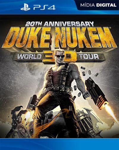 Duke Nukem 3D 20TH Anniversary World Tour PS4 Mídia Digital