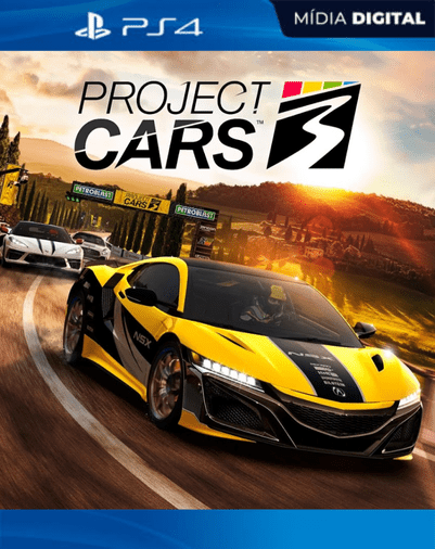 Project Cars 3 PS4 Mídia Digital