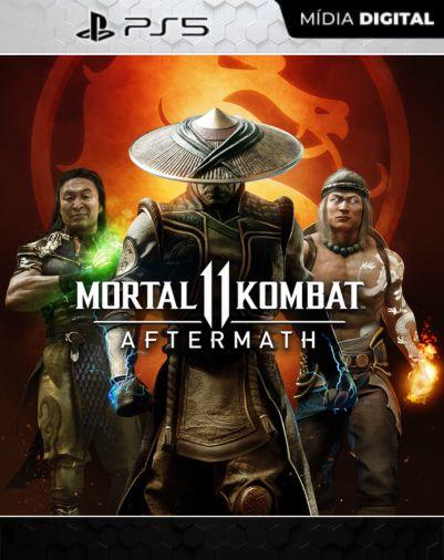 DLC Mortal Kombat 11 Aftermath Expansion PS5 Mídia Digital