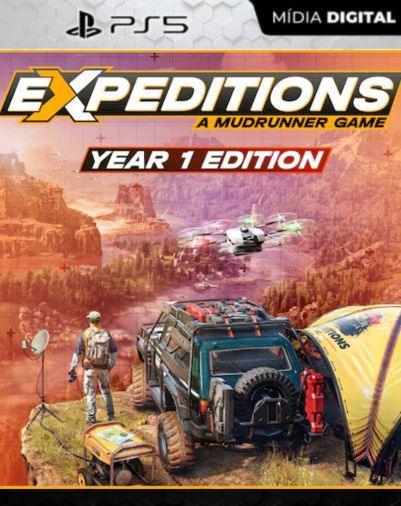 Expeditions: A MudRunner Game – Year 1 Edition PS5 Mídia Digital