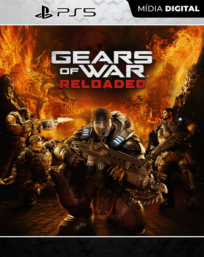 Gears of War Reloaded  PS5 Mídia Digital