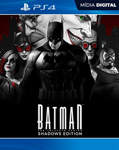 Batman – The Telltale Series: Shadows Edition PS4 Mídia Digital