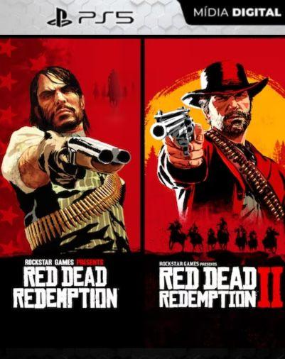 Red Dead Redemption e Red Dead Redemption 2 Bundle – PS5 – Mídia Digital