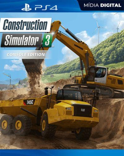 Construction Simulator 3 PS4 Mídia Digital