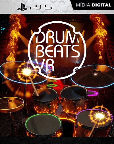 DrumBeats VR PS5 Midia digital