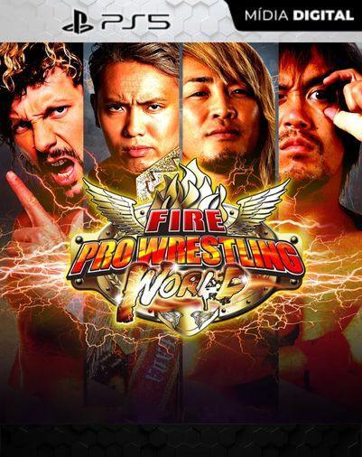 Fire Pro Wrestling World PS5 Mídia Digital