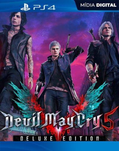 Devil May Cry 5 Deluxe Edition PS4 Mídia Digital