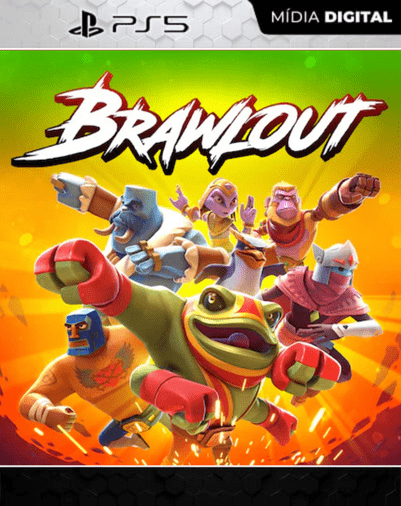 Brawlout PS5 Mídia Digital