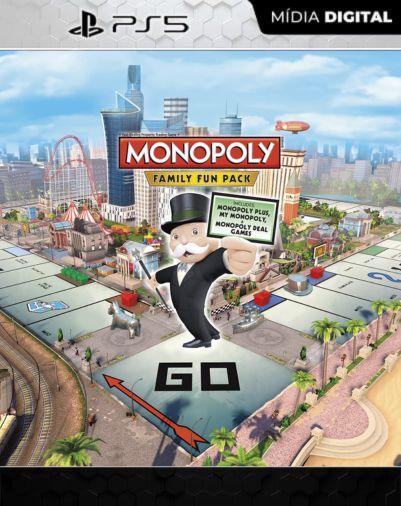 Monopoly Family Fun Pack PS5 Mídia Digital