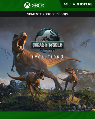 Jurassic World Evolution 3 – Xbox Series XS – Midia Digital