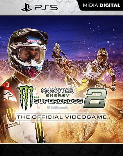 Monster Energy Supercross 2 PS5 Mídia Digital