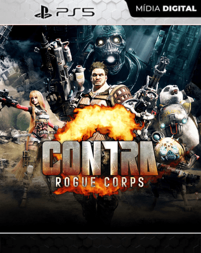 CONTRA: ROGUE CORPS PS5 Mídia Digital