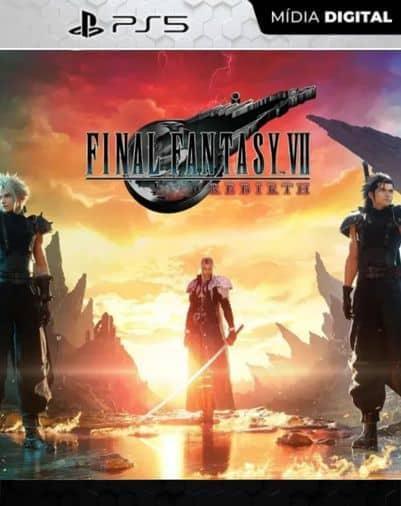 Final Fantasy VII Rebirth PS5 Mídia Digital
