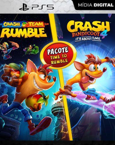Crash Team Rumble™ + Crash Bandicoot™ 4: It’s About Time PS5 Mídia Digital