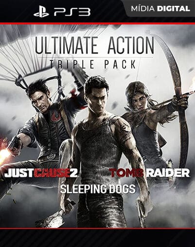 Ultimate Action Triple Pack Playstation 3 Mídia Digital