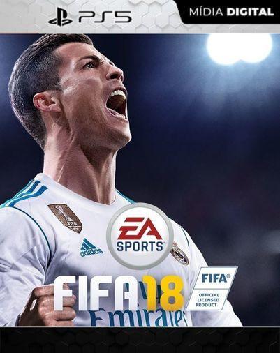 FIFA 18 Português PS5 Mídia Digital