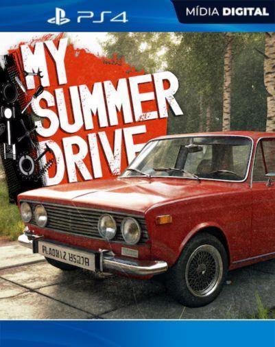 My Summer Drive PS4 Mídia Digital